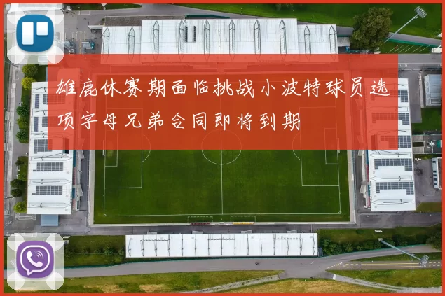 雄鹿休赛期面临挑战小波特球员选项字母兄弟合同即将到期